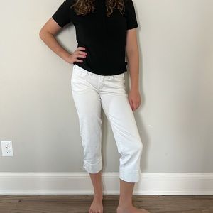 JAG Jeans Capri White Size 2-4